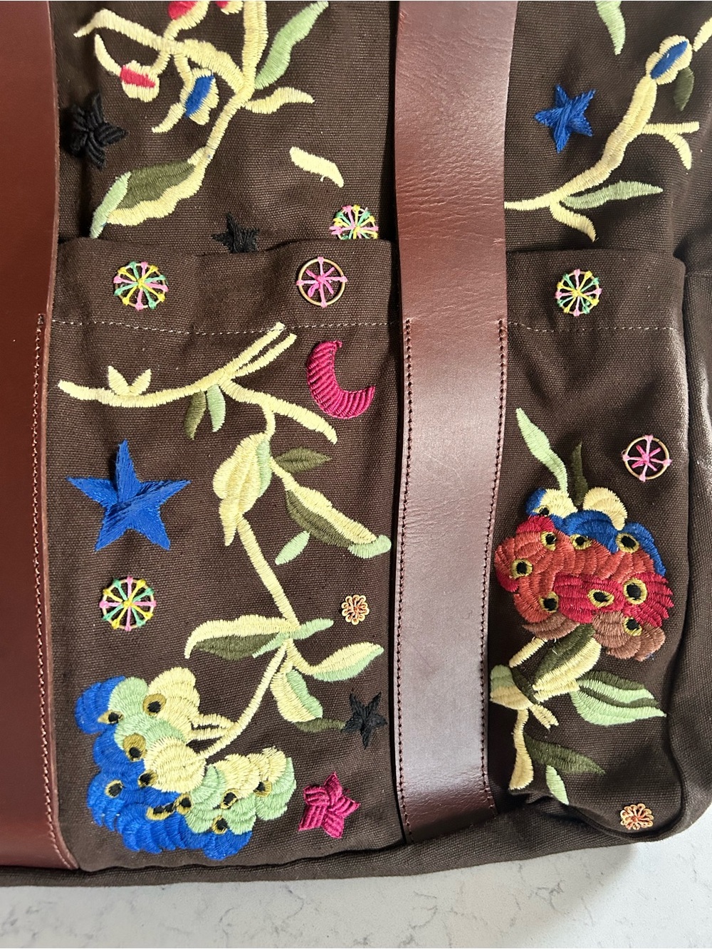 NWT We The Free x The Falls Long Weekend Bag in Olive - Picture 13 of 16